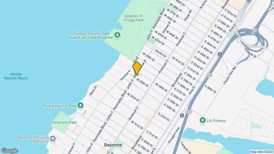 894 John F. Kennedy Blvd Map and Location Details