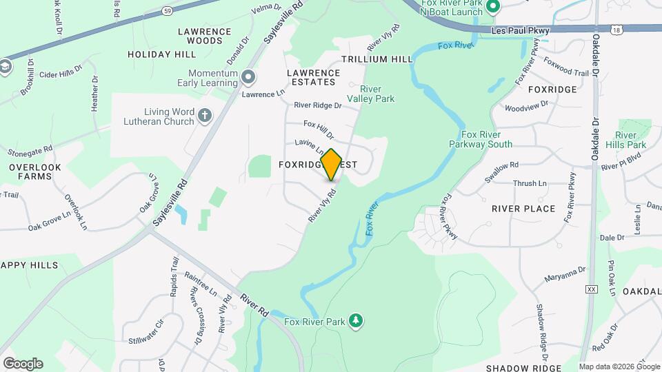 2601 Wyngate Way Map and Location Details