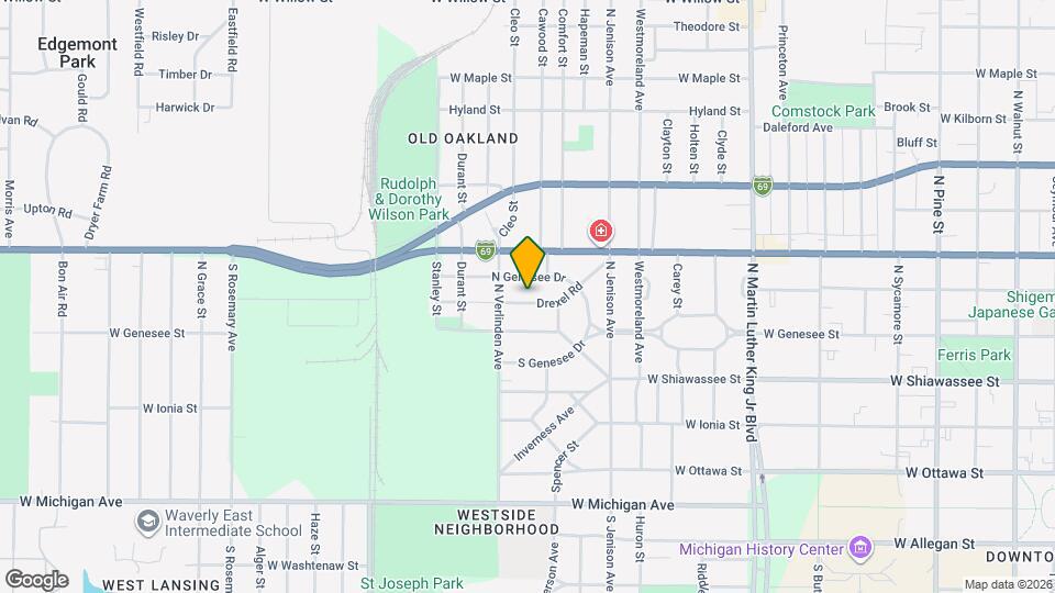 1800 Drexel Rd Map and Location Details