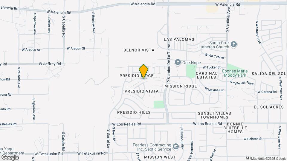 3520 W Avenida Sombra Map and Location Details