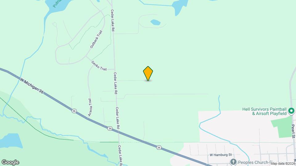 9037 Cedar Lake Rd Map and Location Details