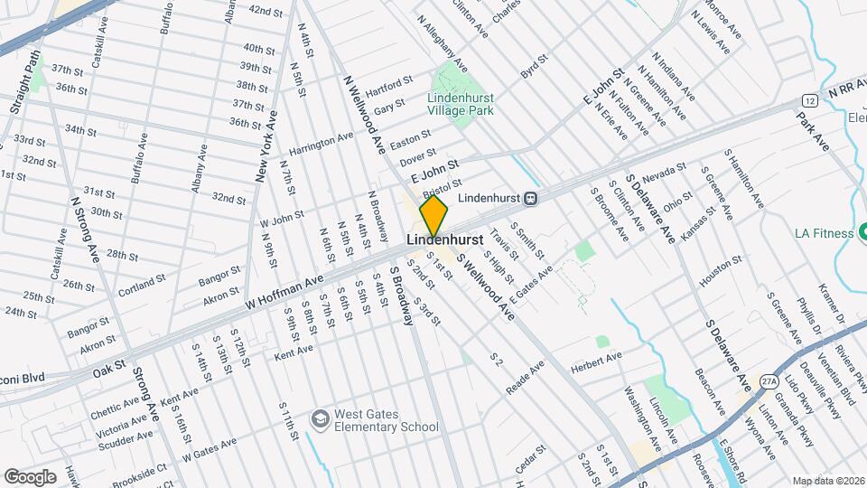 13 W Hoffman Ave Mapa y Detalles de la Ubicación