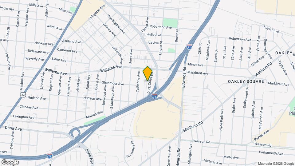 2566 Duck Creek Rd, Unit 2 Mapa y Detalles de la Ubicación