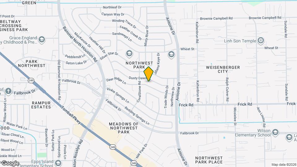 6718 Deer Ridge Ln Map and Location Details