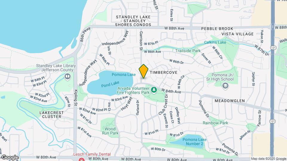 8481 Everett Way Map and Location Details