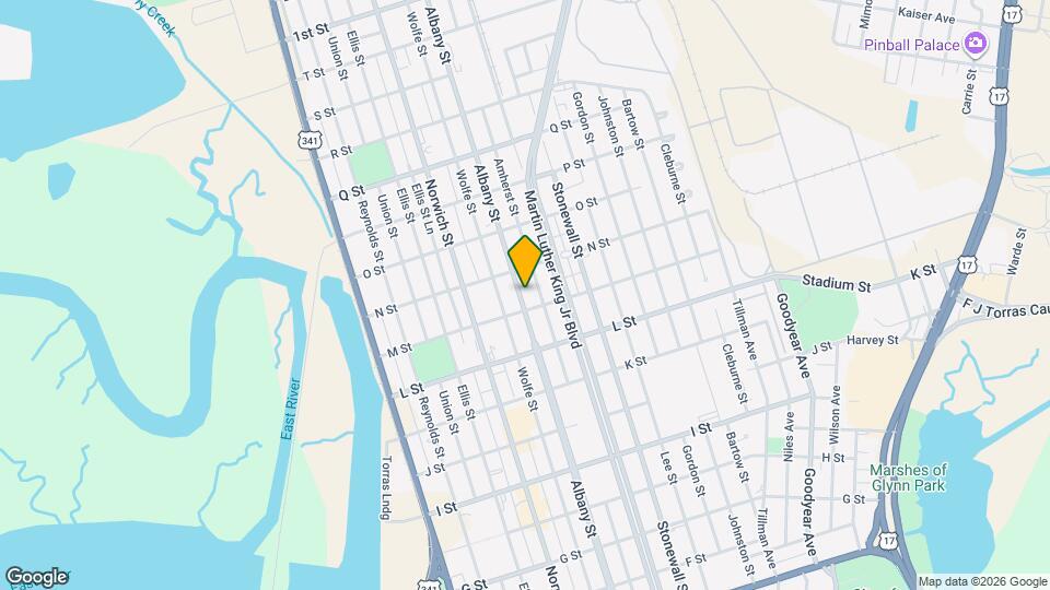 2308 Albany St Map and Location Details