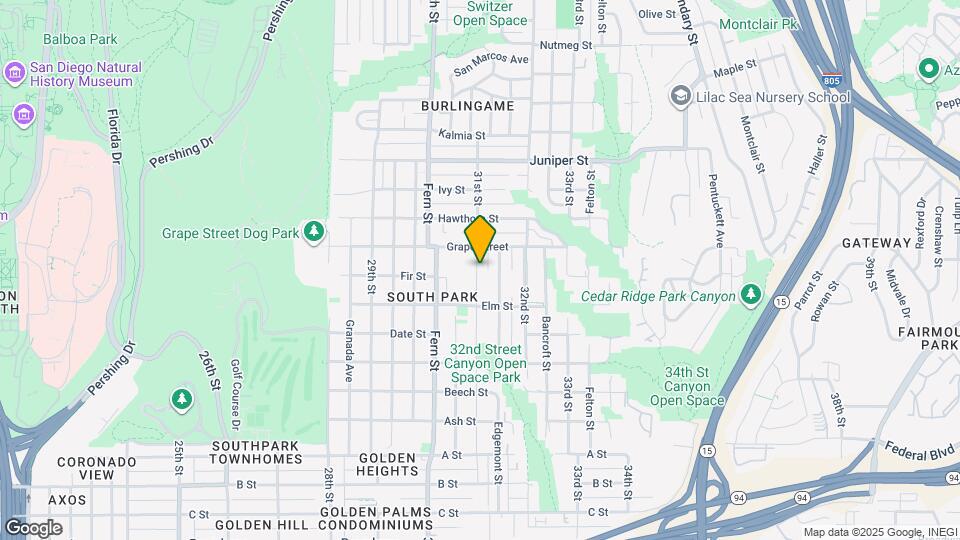 1911 31st St Map and Location Details