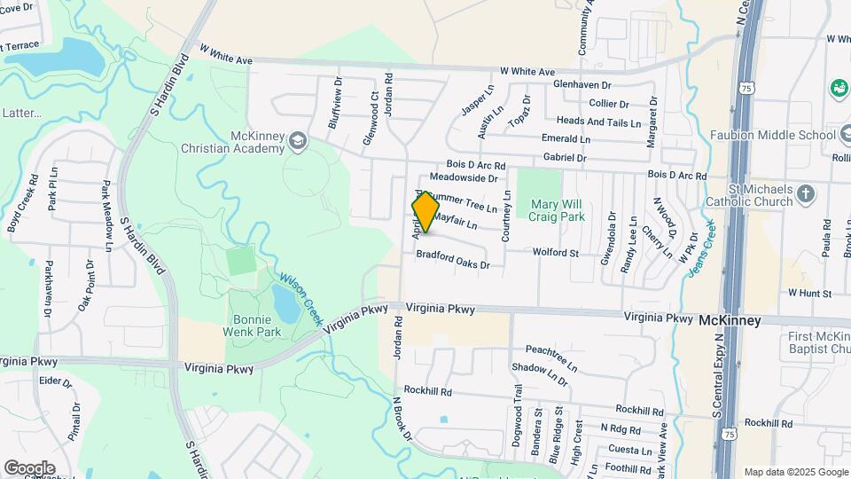 2831 Rosewood Blvd Map and Location Details