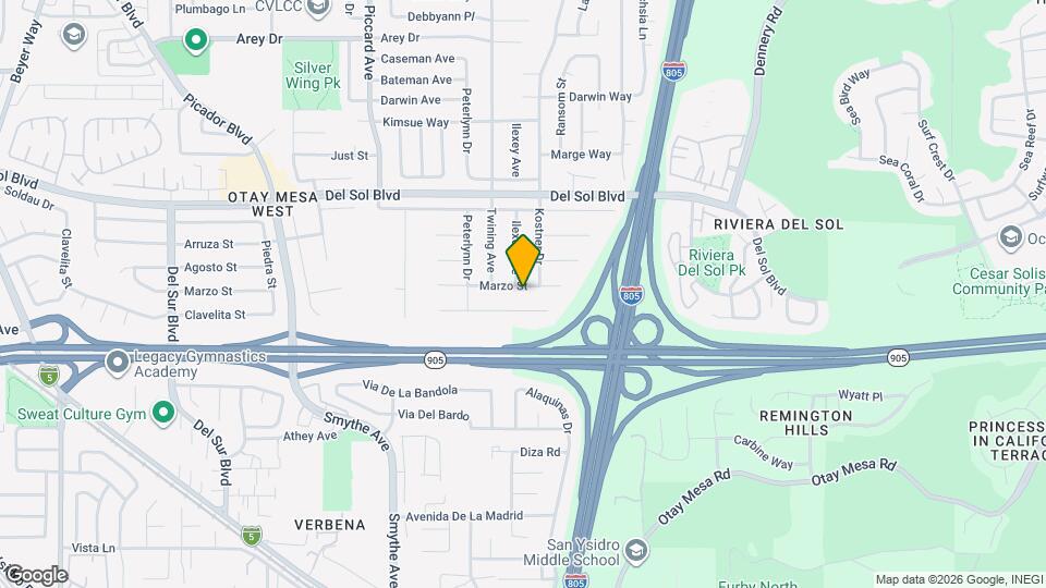 4213 Marzo St Map and Location Details