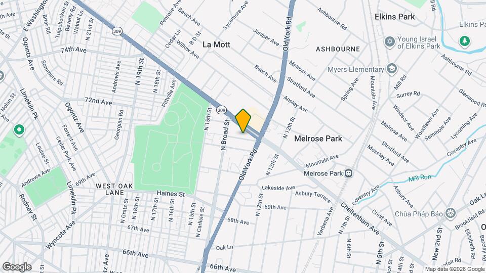 1331 72nd Ave, Unit A Map and Location Details