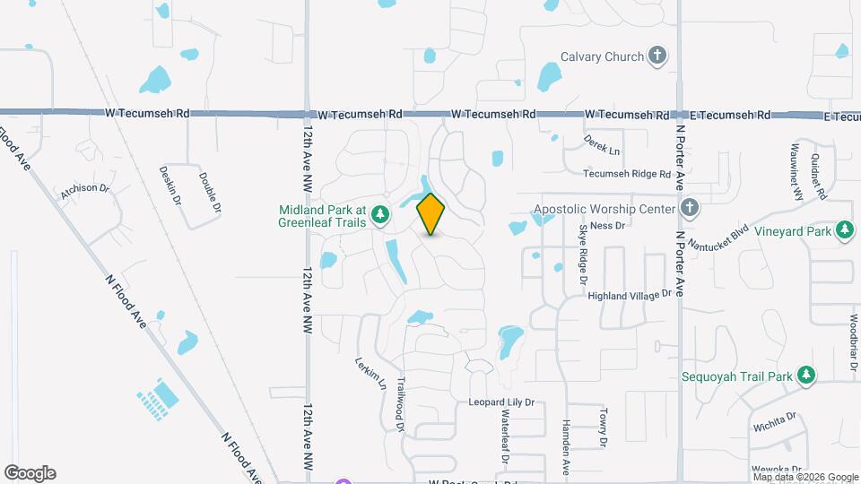 3101 Red Cedar Way Map and Location Details