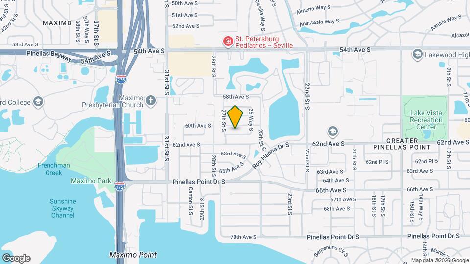 2601 61st Ave S Map and Location Details