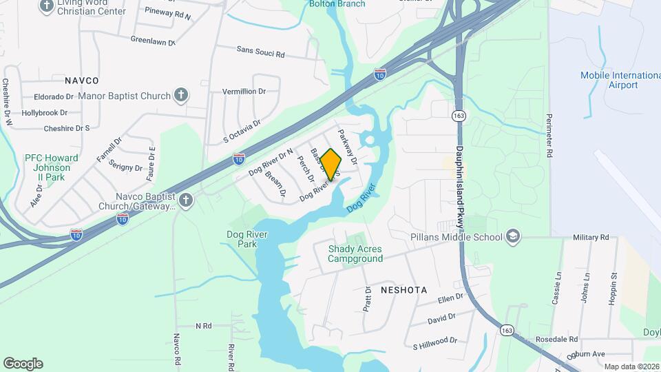 2315 Dog River Dr S Mapa y Detalles de la Ubicación