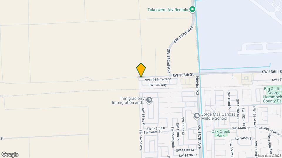 16175 SW 136th Terrace Map and Location Details