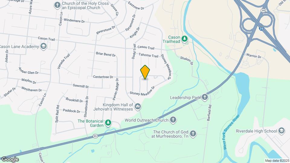 1612 Allston Dr Mapa y Detalles de la Ubicación