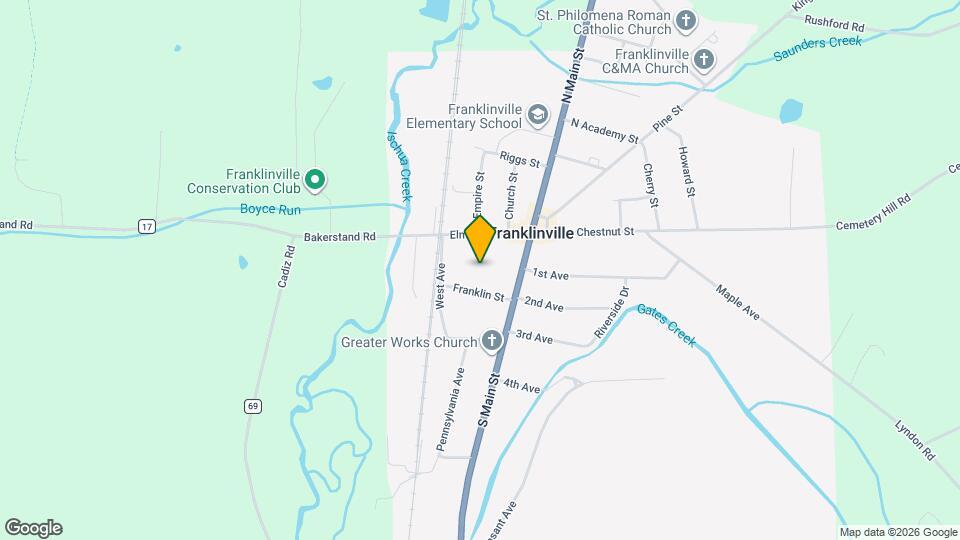 Franklinville Terrace Map and Location Details