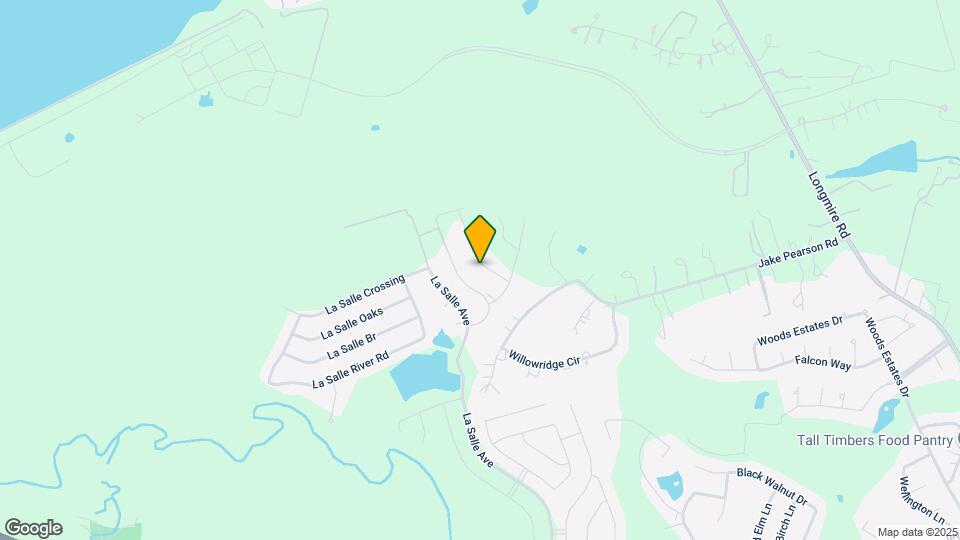 2745 Bluebonnet Ridge Dr Map and Location Details