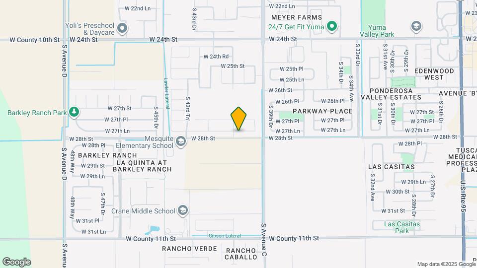 4173 W 27th Ln Map and Location Details