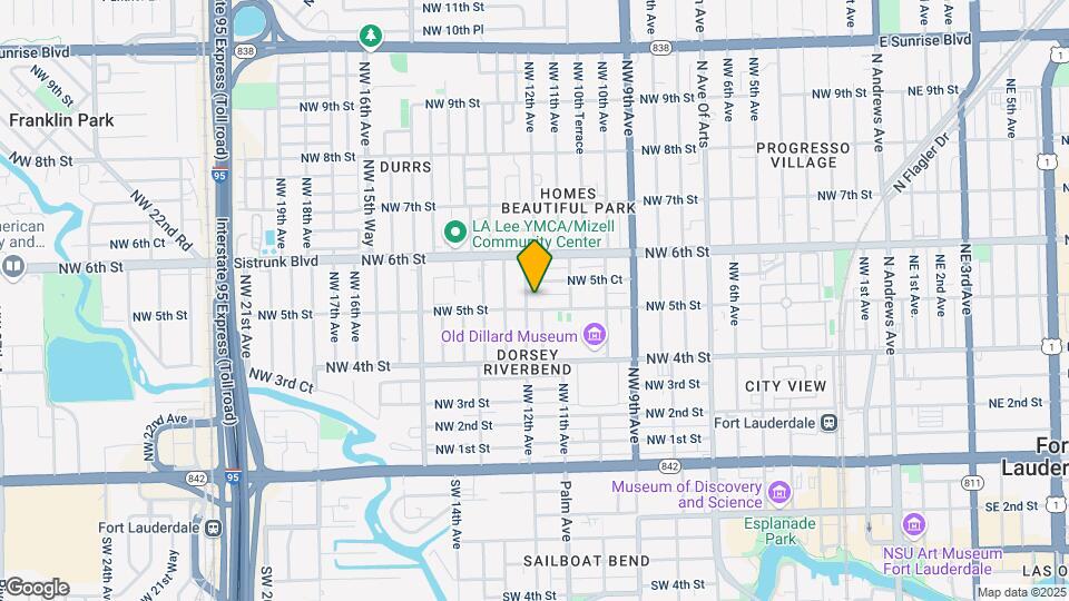 1133 NW 5th St Map and Location Details