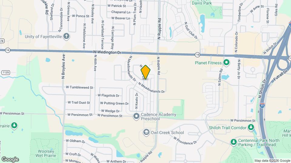 730 N Daisy Ln Mapa y Detalles de la Ubicación