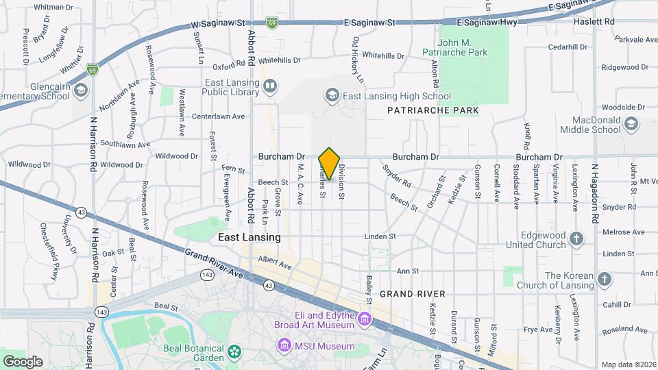 546 Charles St Map and Location Details