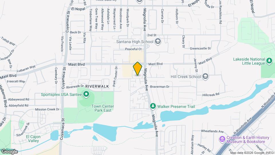 10170 Palm Glen Dr, Unit 10170 Palm Glen Dr #52 Map and Location Details