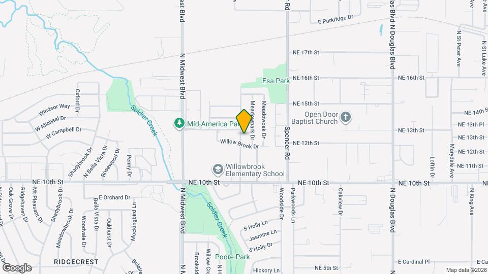 4308 Bonaparte Blvd Map and Location Details