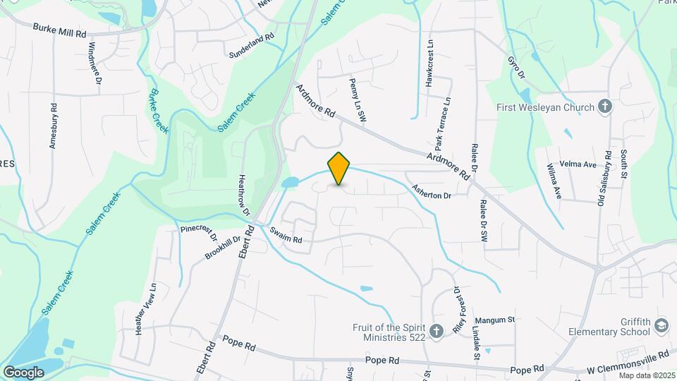 460 Braeburn Dr Map and Location Details