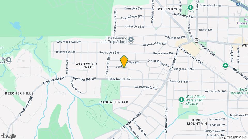 1735 Alvarado Terrace SW Map and Location Details