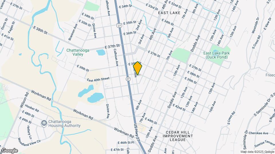 4006 Clio Ave Map and Location Details