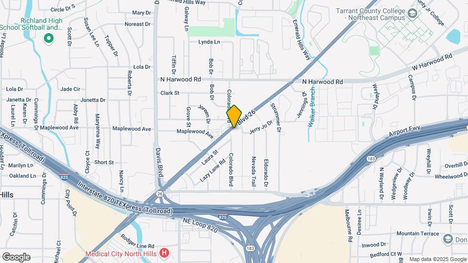 5032 Colorado Blvd Map and Location Details
