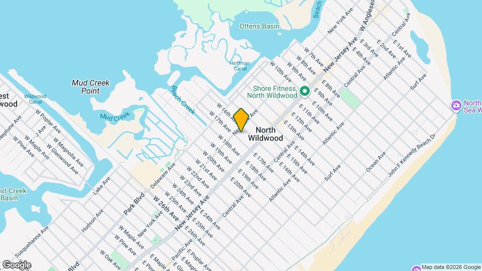 135 W 17th Ave Map and Location Details