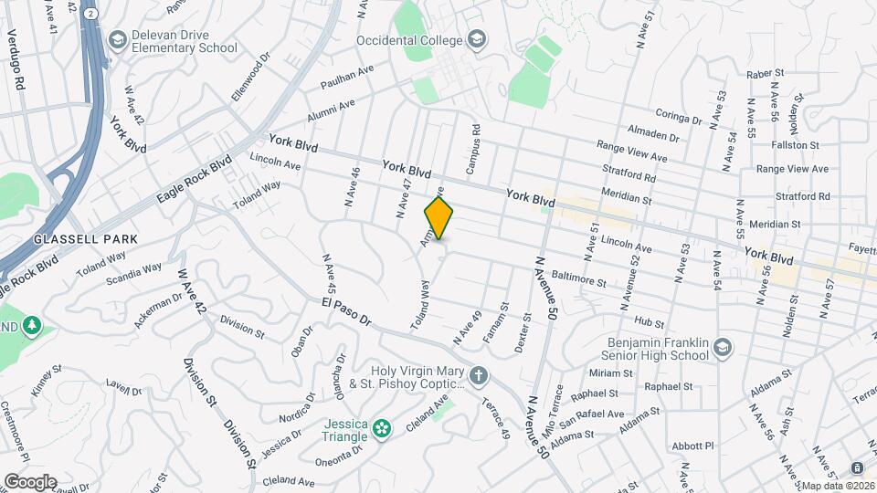 4762 Charters Ave Map and Location Details