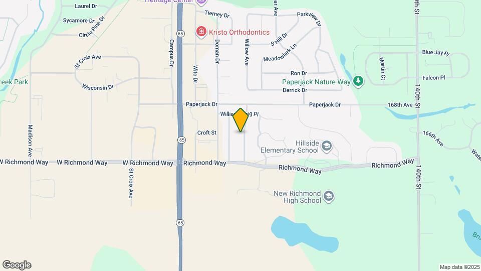 1603 Charleston Dr Map and Location Details