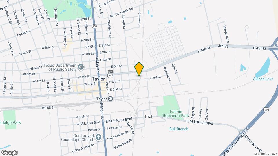 603 E 3rd St Map and Location Details