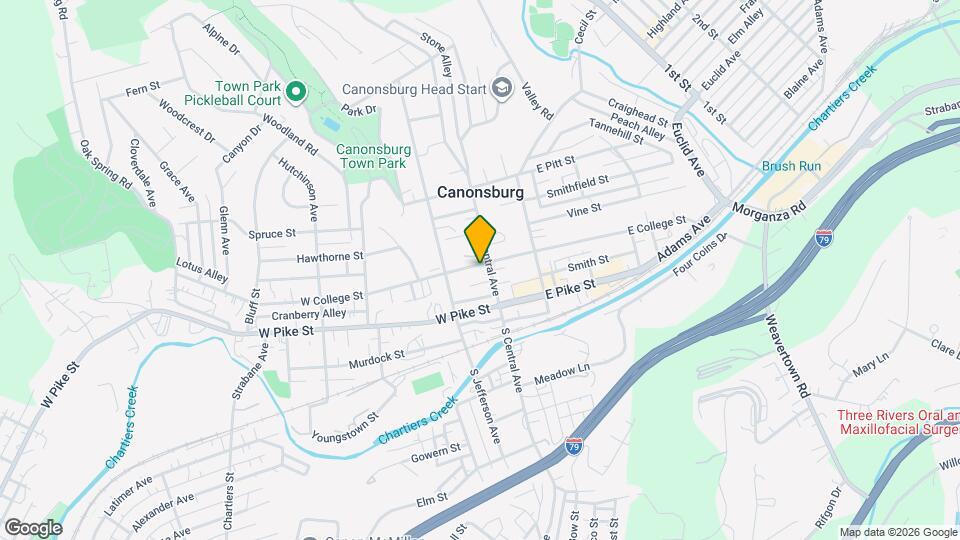 Canon Apartments Map and Location Details