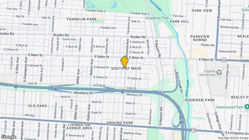 549 Fairwood Ave, Unit 549 Map and Location Details