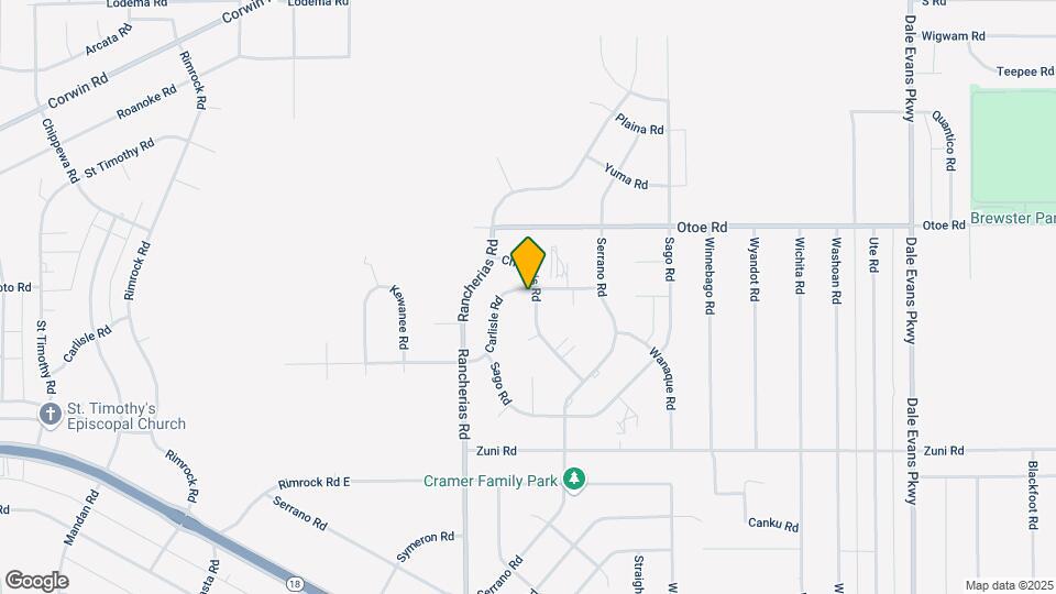 SWC Carlisle Rd & Chehalis Rd Mapa y Detalles de la Ubicación