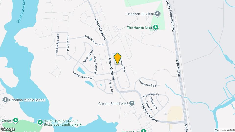 1307 Basketweaver Way Mapa y Detalles de la Ubicación