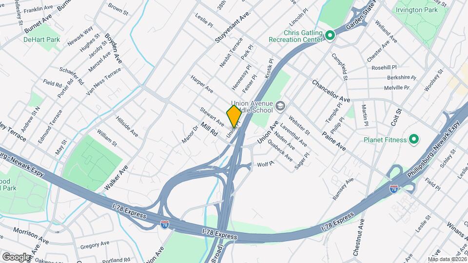 26 Union Pl Map and Location Details