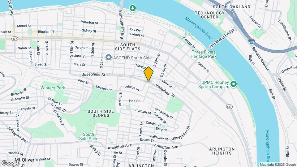2600 Josephine St Mapa y Detalles de la Ubicación