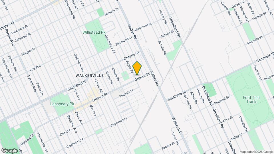 1292 Argyle Rd Map and Location Details