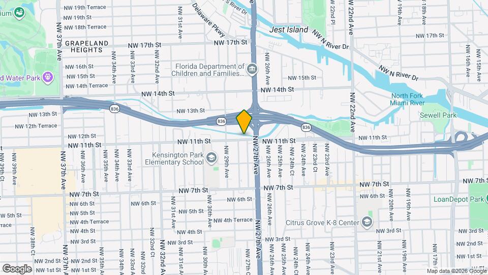 2757 NW 11th St Map and Location Details