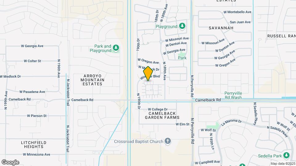 18962 W Reade Ave Map and Location Details