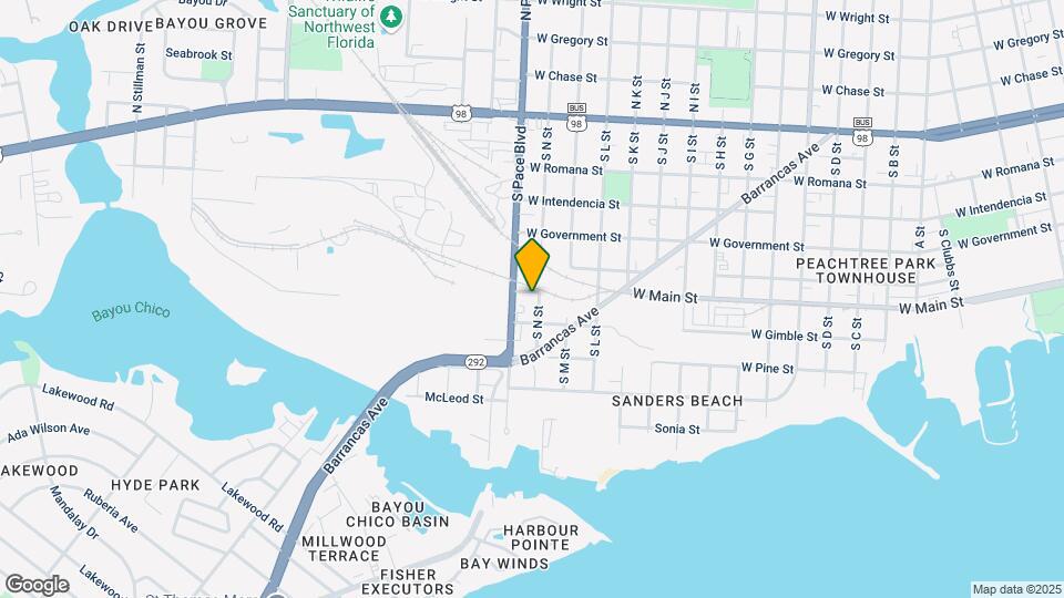 605 S N St Map and Location Details