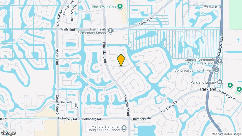 6740 NW 105th Ln Map and Location Details