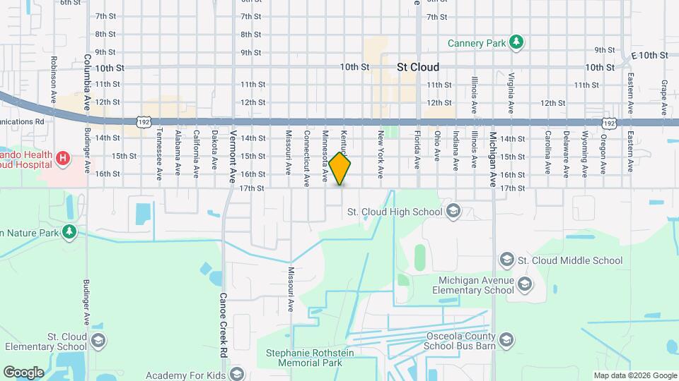 1700 Kentucky Ave Map and Location Details