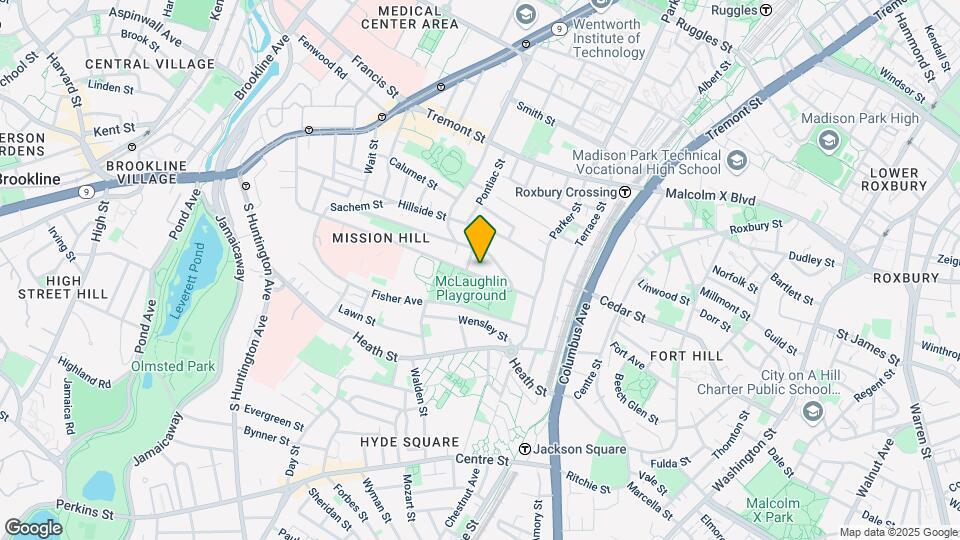 232 Parker Hill Ave, Unit 226-14 Map and Location Details