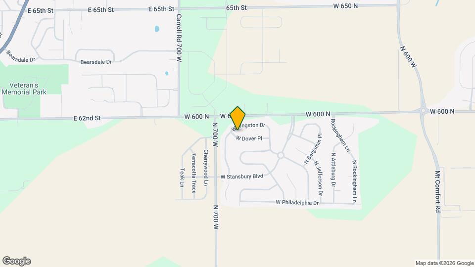 6906 W Dover Pl Map and Location Details