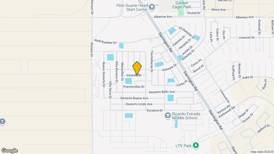 14344 Venecia Dr Map and Location Details